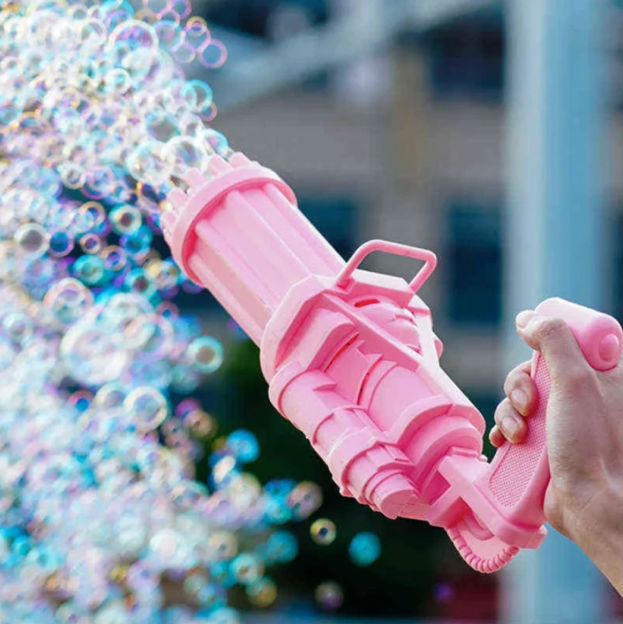 1 Pcs GATLING Bubble Gun Toy